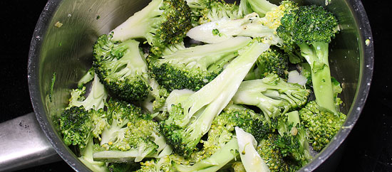 Broccoli dünsten