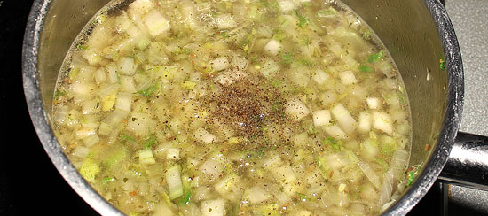 Fenchel-Kümmelsuppe kochen