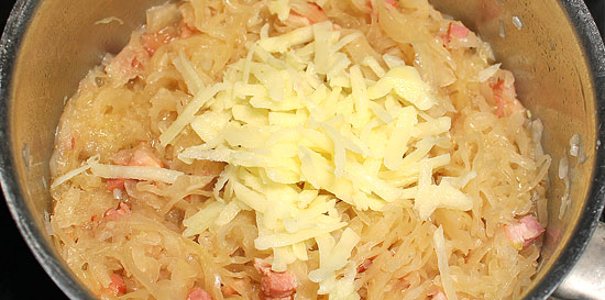 Sauerkraut mit Kartoffeln
