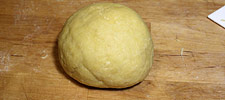 Pastateig von Hand geknetet
