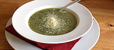 Selleriekraut-Suppe